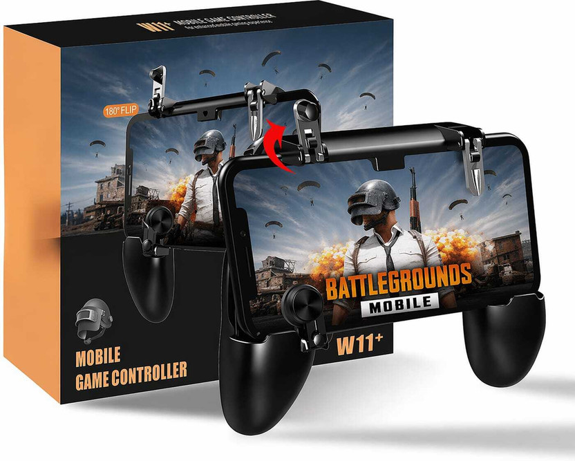 Shivaansh Mobile Gaming Trigger Controller With Buttons & Joystick For Pubg/Free Fire  Gaming Accessory Kit(Black, For Android, iOS)
