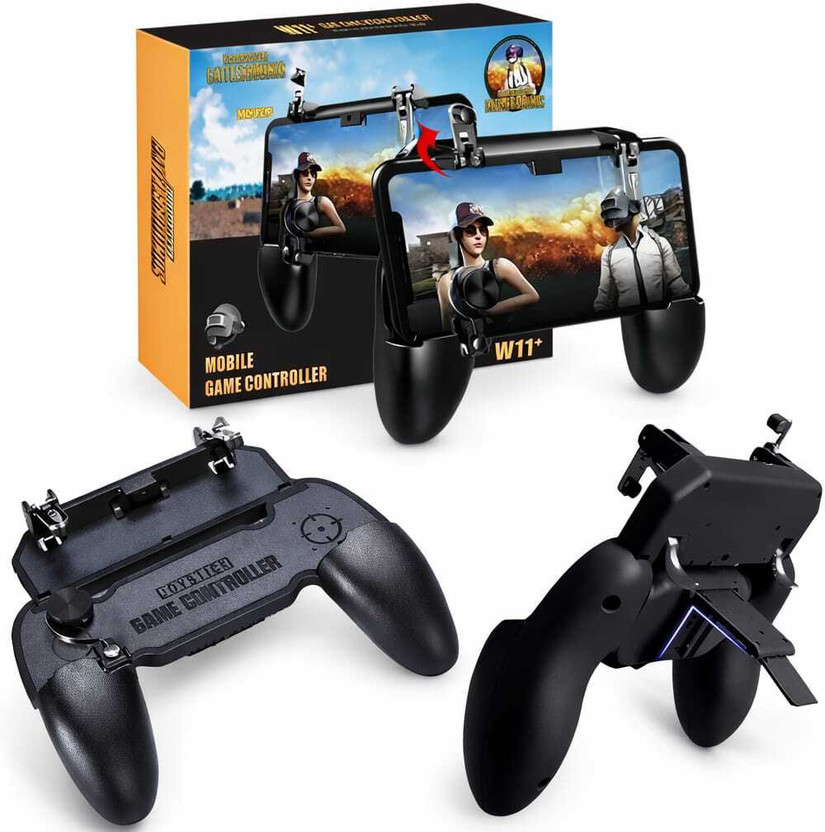 Shivaansh Mobile Gaming Trigger With L1 R1 Buttons Compatible With Pubg/Free Fire  Gaming Accessory Kit(Black, For Android, iOS)