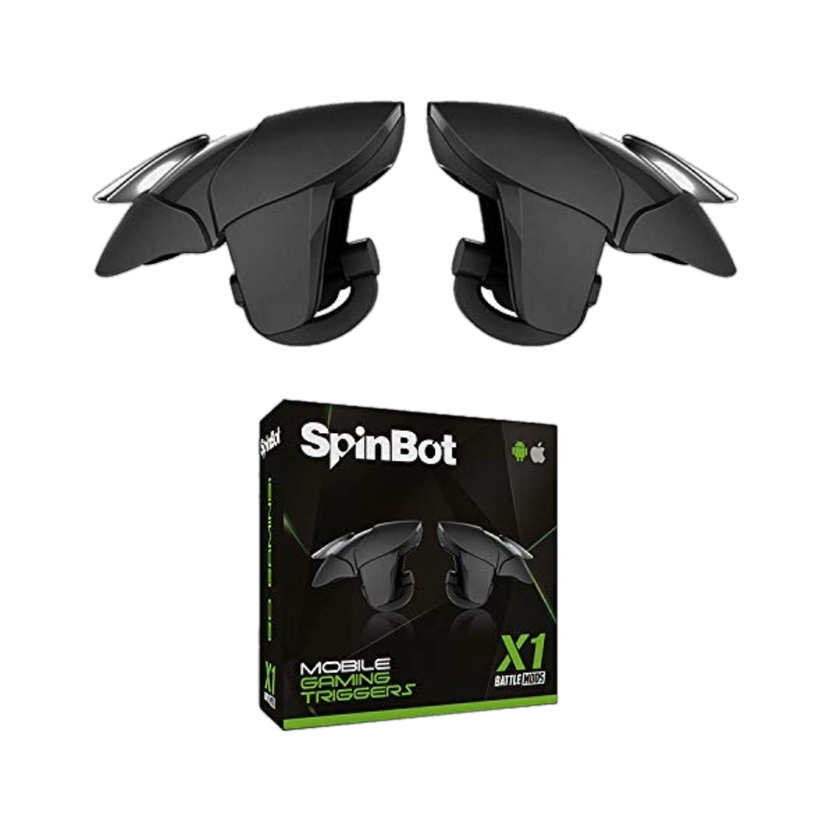 SpinBot SpinBot BattleMods X1 Gaming Trigger For PUBG,BGMI,COD,FreeFire  Gaming Accessory Kit(Black, For Android, iOS) - Flipkart Deal