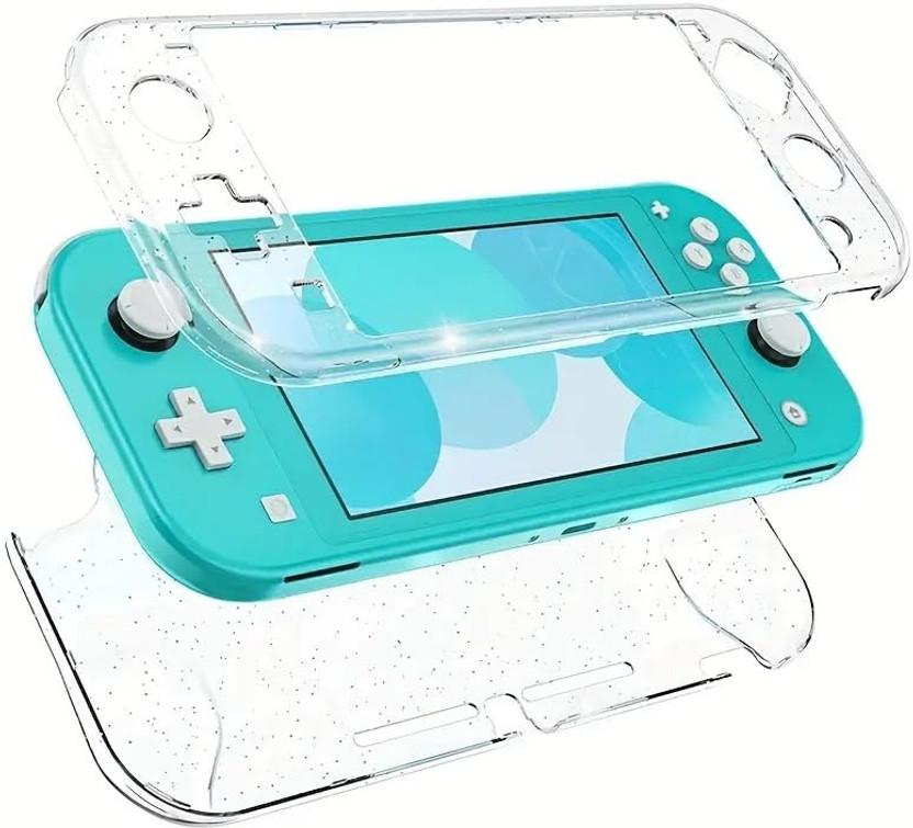 TMG Protective Clear Crystal Case for Nintendo Switch Lite  Gaming Accessory Kit(Crystal, For Wii U)