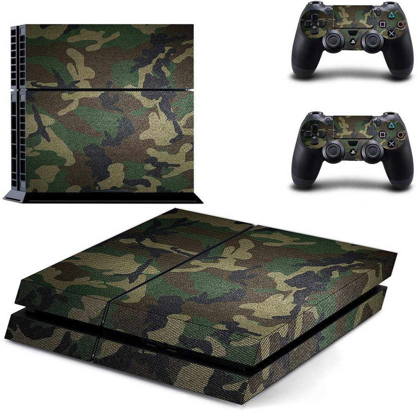 GRAPHIX DESIGN PS4 Console and 2 Controller Decal Cover+ 4 Led bar Decal Sticker N1  Gaming Accessory Kit(Multicolor, For PS4)