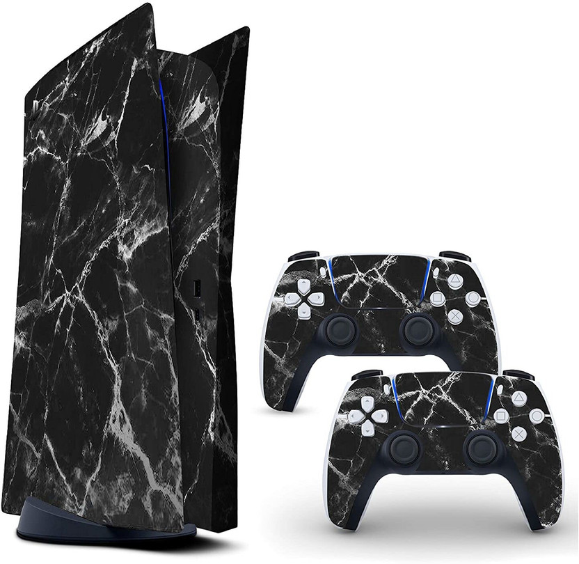 A1GRAPHIX Skin Protector for PS5 Playstation Console Wrap  Gaming Accessory Kit(Yellow, For PS5)