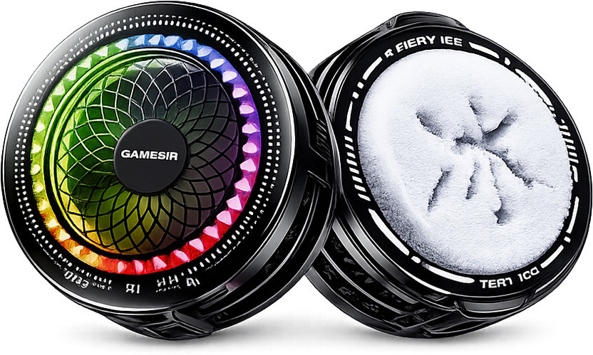 GameSir Gaming Mobile. Semiconductor Cooling Fan with RGB Light, Clip Phone Cooler  Gaming Accessory Kit(Black, For Android, iOS)