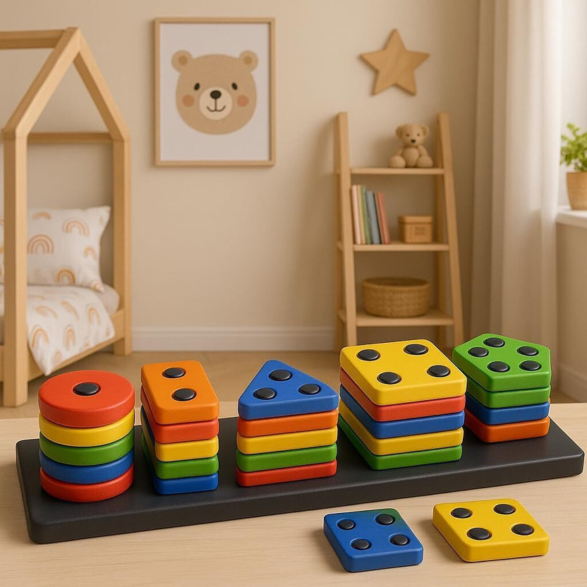 DARKFISH Color Recognition & Fine Motor Skills Puzzle Set  Gaming Accessory Kit(Multicolor, For Android)