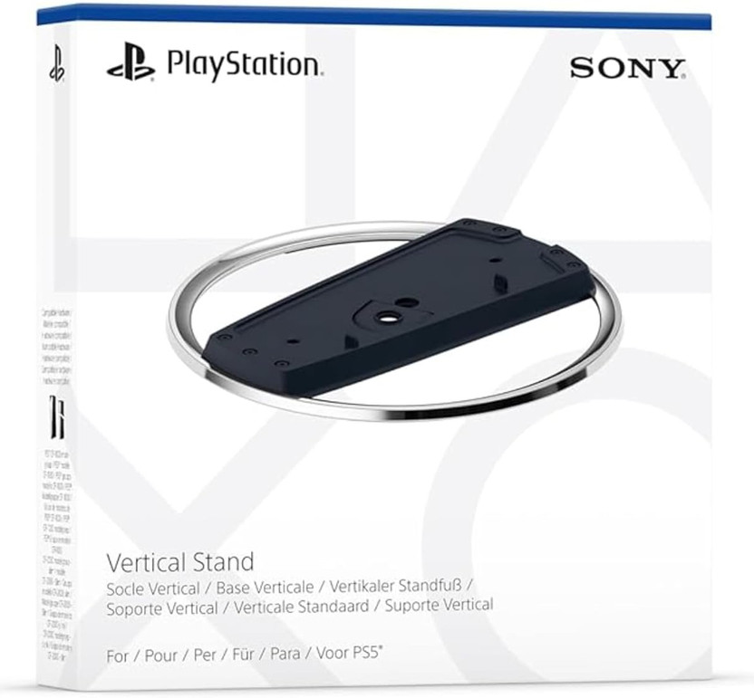 SONY Vertical Stand for Ps5 Consoles  Gaming Accessory Kit(Black, For PS5)