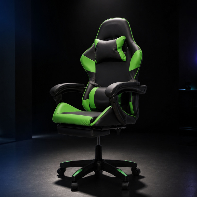HAVAI HAVAI 730-GREEN-VORTEX Gaming Chair(Green, Black) - Flipkart Deal