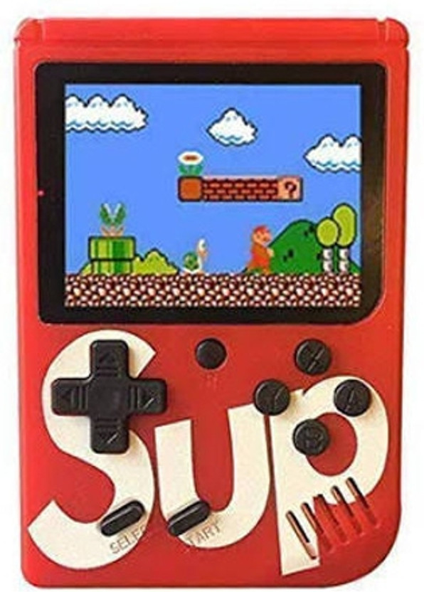 HG WORLD Retro Game Sup R35Xs gaming console for tv With Pocket Portable Sup Game Box 128 MB with 400+ Preinstall video game handheld,Best Gift All Ages Mario Game(Red, game stick console 4k,PS3 ,PS4,Nintendo Switch,PVP,PS1,PSP for videogame hand tv)