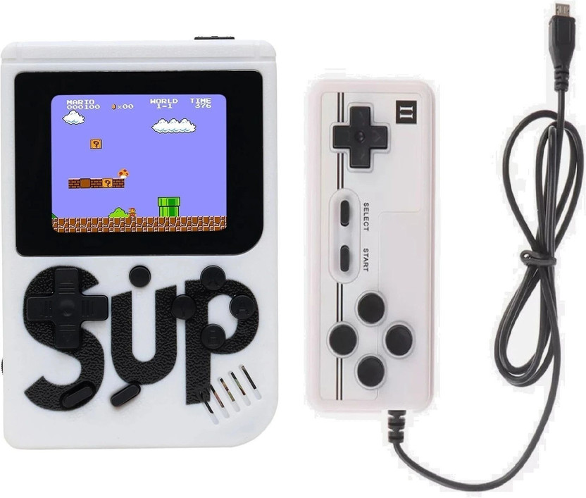 HG WORLD Retro Game Sup R35Xs gaming console for tv With 2 Player Portable Sup Game Box PS5, Xbox, 3.5TFT Screen handheld console Hand video game for tv 128MB GB with 400+ Preinstall video game handheld,Best Gift All Ages Mario Game Mortal Combat(White, Mini Video Game for Kids & Modern gamers,Loved