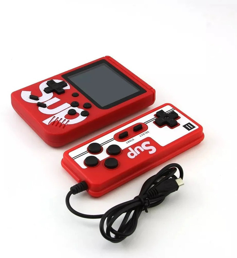 HG WORLD Retro Game Sup R35Xs gaming console for tv With 2 Player Portable Sup Game Box PS5, Xbox, 3.5TFT Screen handheld console Hand video game for tv 128MB GB with 400+ Preinstall video game handheld,Best Gift All Ages Mario Game Mortal Combat(Red, game stick console 4k,PS3 ,PS4,Nintendo Switch,P