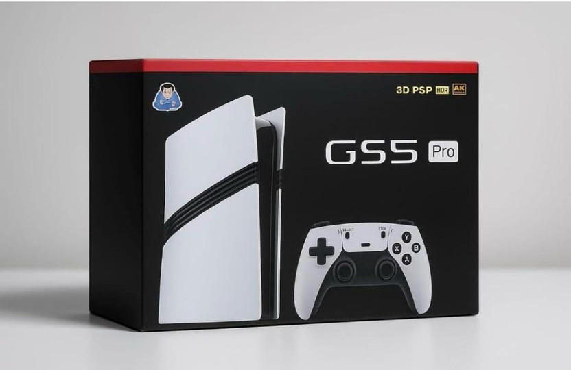 Playtastic GS5 PRO Wireless Video Game Console 64 GB with with 40000 Games like GTA , Tekken, 53 Simulators for PSP Games(White)