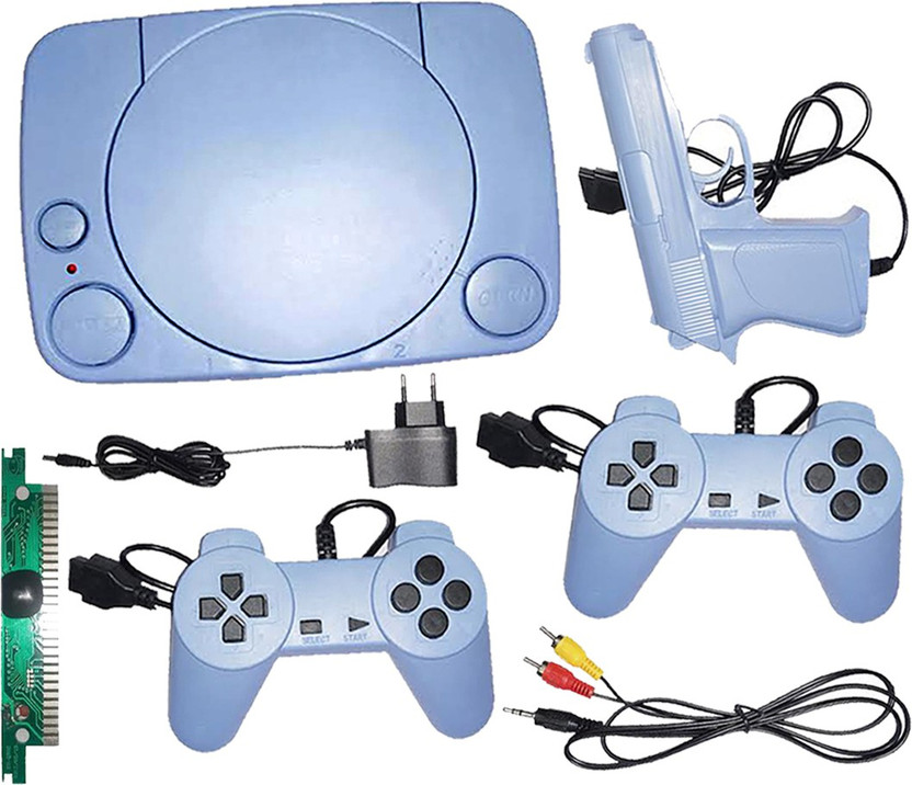 COUNTACH Classic Retro Tv Video Game With In-Build More Games Cls-R584, With 1 Extra Chip NA GB with Contra, Super Mario Bros, F1 Race, Duck Hunt(Multicolor)