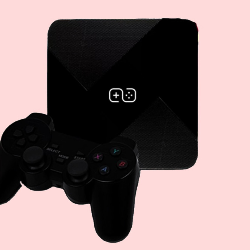 PTCMart Dual System in 1 Box, 5000+Games inbuilt & HD Android 9.1 Gaming box/Android box 32 GB with NDS PSP PS1 N64(Black)