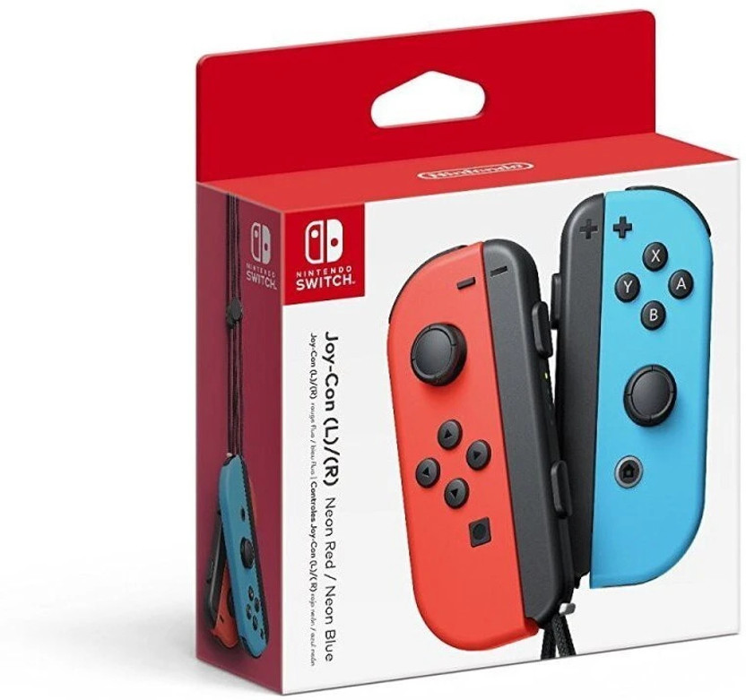 NINTENDO Joy-Con (L/R) - Neon Red/Neon Blue 32 GB(Red&Neon Blue, Nintendo Switch)