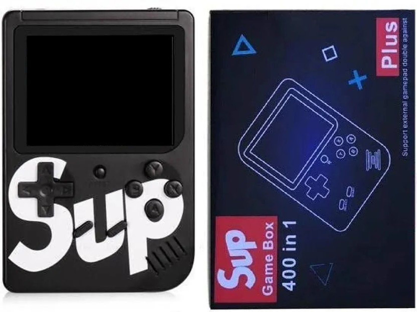 HG WORLD Retro Game Sup R35Xs Pocket Portable Sup Game Box for tv Handheld Gaming Console 128 MB with 400+ Preinstall video game handheld,Best Gift All Ages Mario Game Mortal Combat(Black, Mini Video Game for Kids & Modern Gamer Love by Fans of PS2,PS5,Xbox, game stick console 4k,PS3 ,PS4,Nintendo S