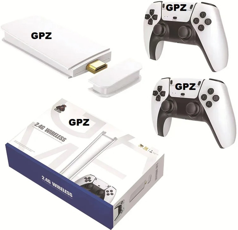 EXtreme PS5 M15 Retro Game Stick Console Pro 2.4G Dual Wireless game box video games 64 GB with HDMI Output 9 Emulator, Video Game Hand tv With TV Game Set GB with transforming it into a retro gaming powerhouse.(WHITE, 25000+ Games, Mario Game & More Remote video game, NO)