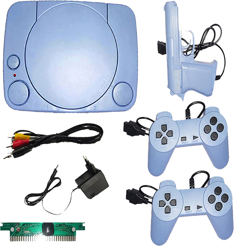 otaku Classic Trendy Retro 8 Bit Tv Video Game Chilhood Inbuilt 9999in1 Games Ps8 1 GB with Contra, Super Mario Bros, F1, Duck Hunt(Multicolor)