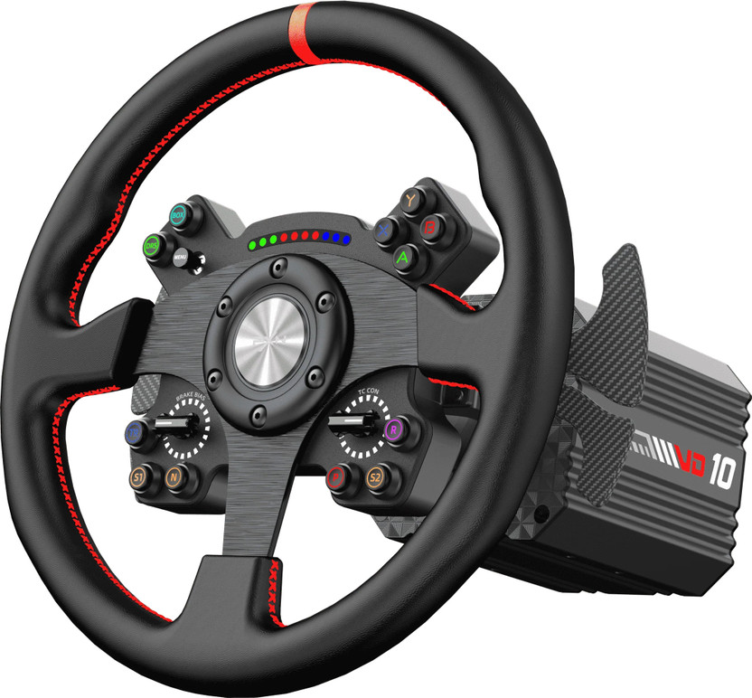HG WORLD W CS R2 Gaming Steering Wheel Rim Add-On,330mm for PC Sim Racing,Quick Release with Hall Effect Sensing Technology, Perfect Gift for Gamers(Black, Top Choice for user of Logitech,Thrustmaster,Ferrari,Fanatech,Forza Horizon)