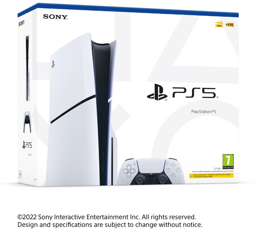 SONY PlayStation5 Console (slim) CFI-2008A01X/CFI-2116A01Y) 1024 GB(White)