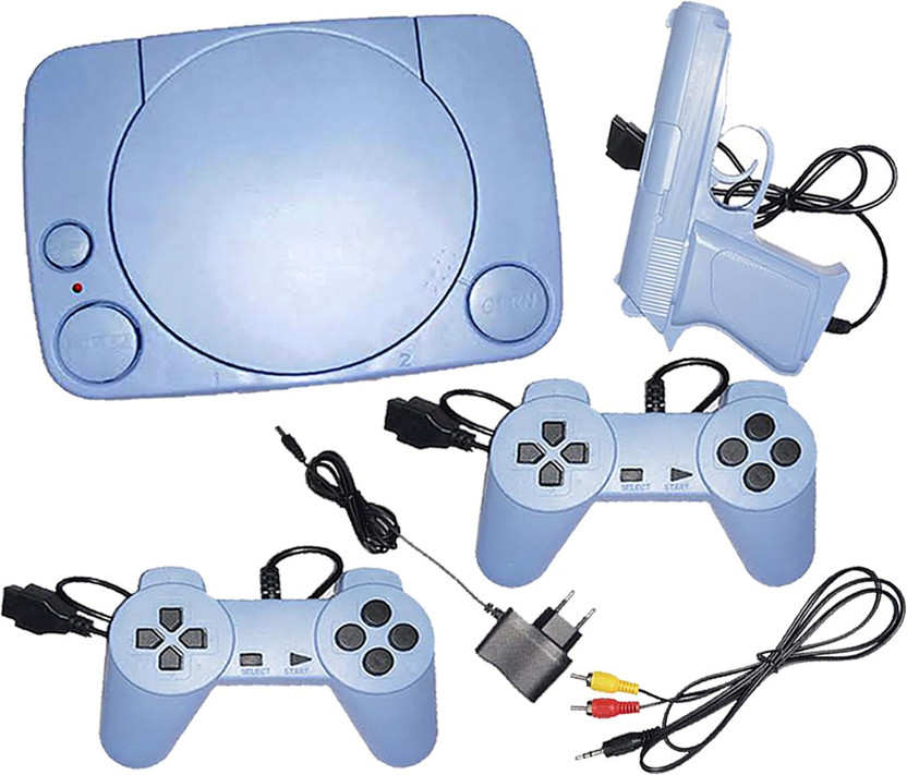 COUNTACH Classic Retro Tv Video Gaming Console Cls-R741, With In-Builds More Games NA GB with Contra, Duck Hunt, F1 Race(Gray)