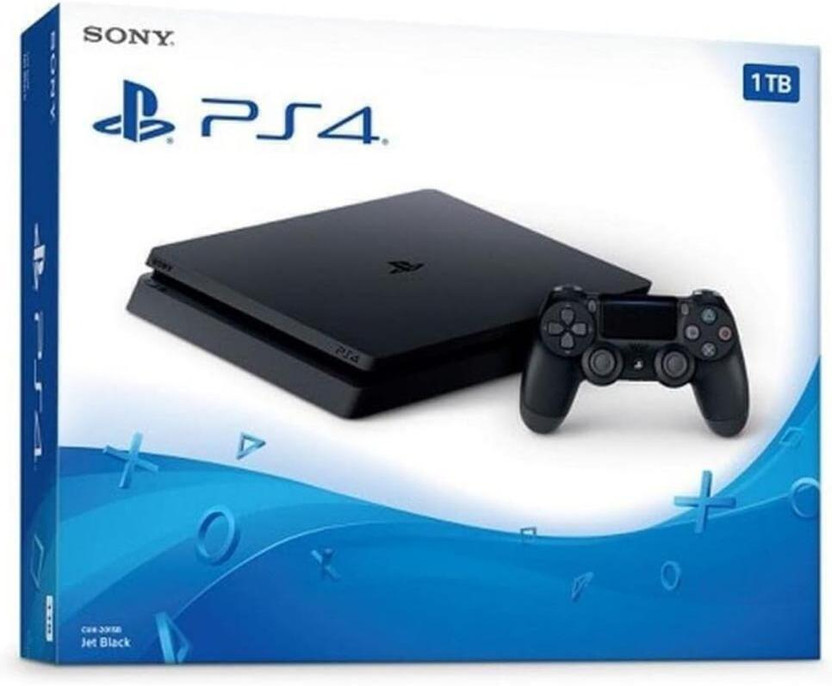 SONY Ps4 Slim Console 1TB(Black, No)