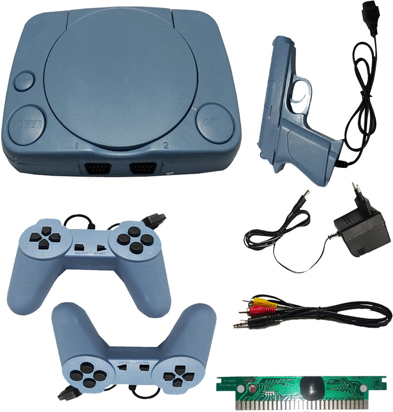 COUNTACH TRENDY RETRO TV VIDEO GAMING CONSOLE SET WITH INBUILT GAMES INSTAL S2 NA GB with Contra, Super Mario Bros, Duck Hunt, F1 Race, Aladdin(Multicolor)