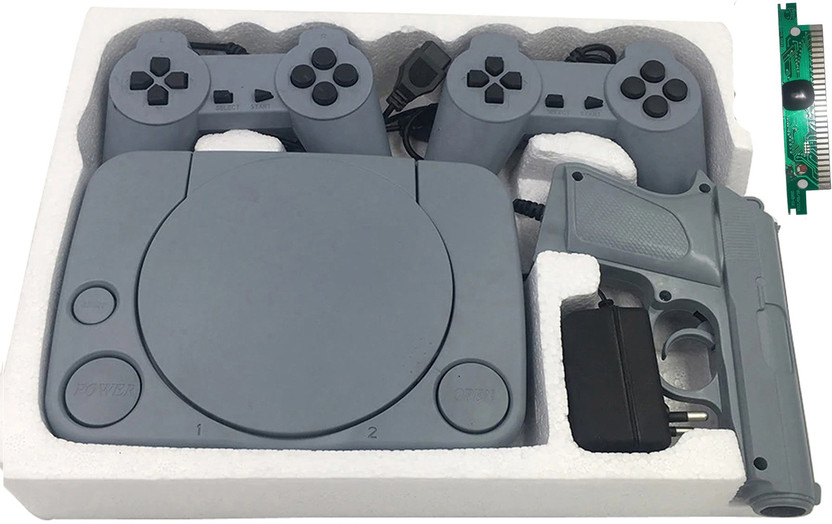 COUNTACH Classic Trendy Tv Video Game With More Inbuild Games GH74 With 1 Extra Chip NA GB with Contra, Duck Hunt, F1 Race(Multicolor)