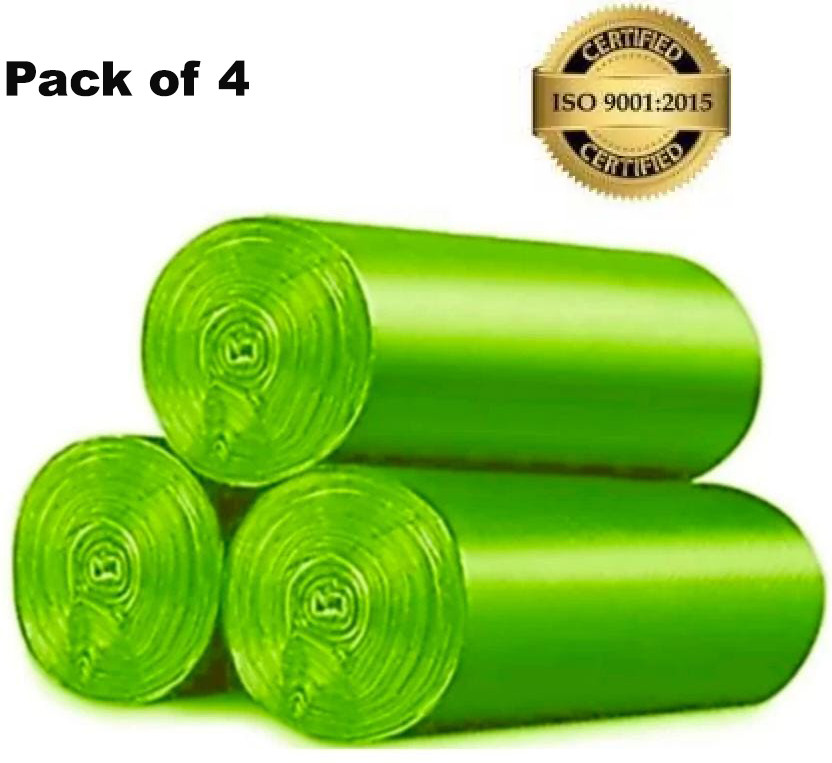 UTE STORE Biodegradable Green Garbage Bags_19*21_120pc Medium 14 L Garbage Bag  Pack Of 120(120Bag )
