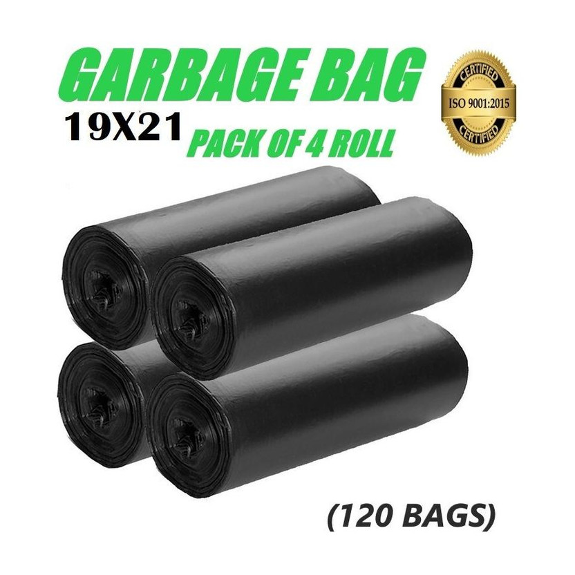 SAISWAR SAISWAR Dustbin Covers Clean Home Biodegradable Garbage bags 120 Pcs Medium 12 L Medium 12 L Garbage Bag  Pack Of 120(120Bag ) - Flipkart Deal
