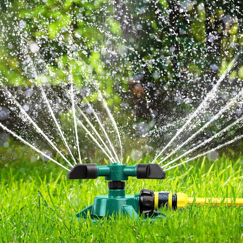 TRENDORA Garden Sprinkler 360 Rotating Water Sprinkler for Irrigation & Agriculture 1 L Hose-end Sprayer(Pack of 1)