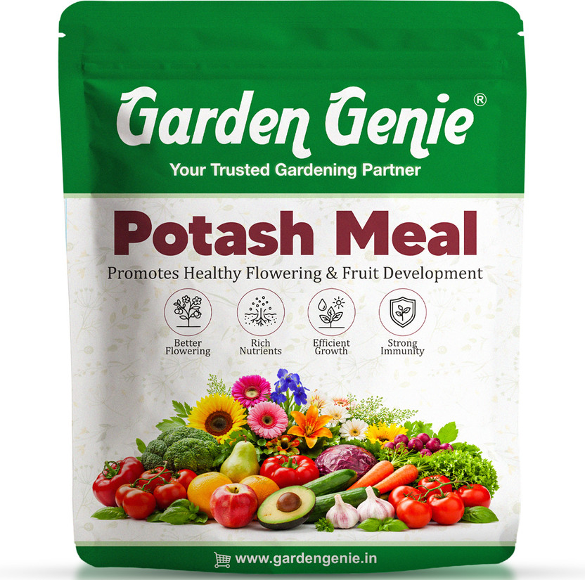 Garden Garden Genie Potash Fertilizer for Plants Natural Potassium Granules Garden Mulch(Green 0.4 kg) - Flipkart Deal