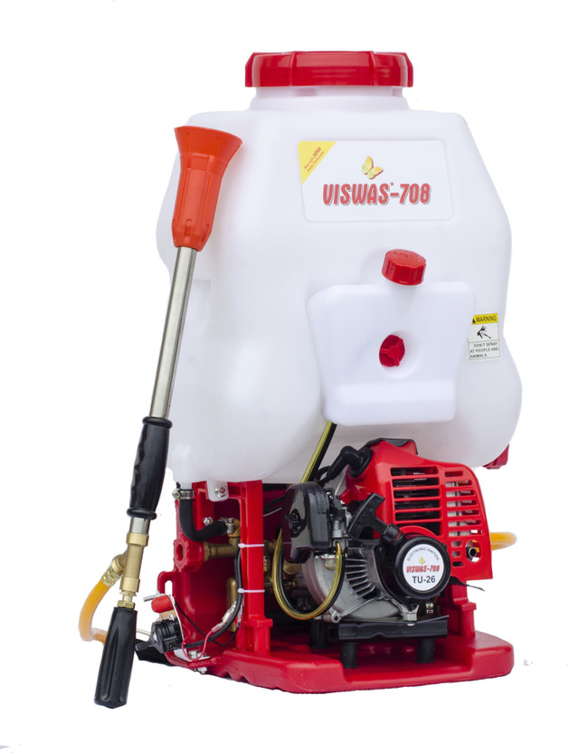 Pasura VISWAS 708 (2-STROKE) Agricultural Sprayer 20 L Backpack Sprayer(Pack of 1)