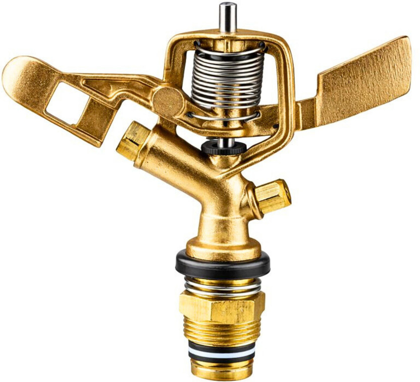 Vinka Heavy Duty 3/4 inch Impulse metal sprinkler for garden, agriculture farming 1 L Hose-end Sprayer(Pack of 1)