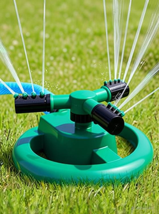 RoyEnterprise 360' Garden Water Sprinkler 1 L Tank Sprayer