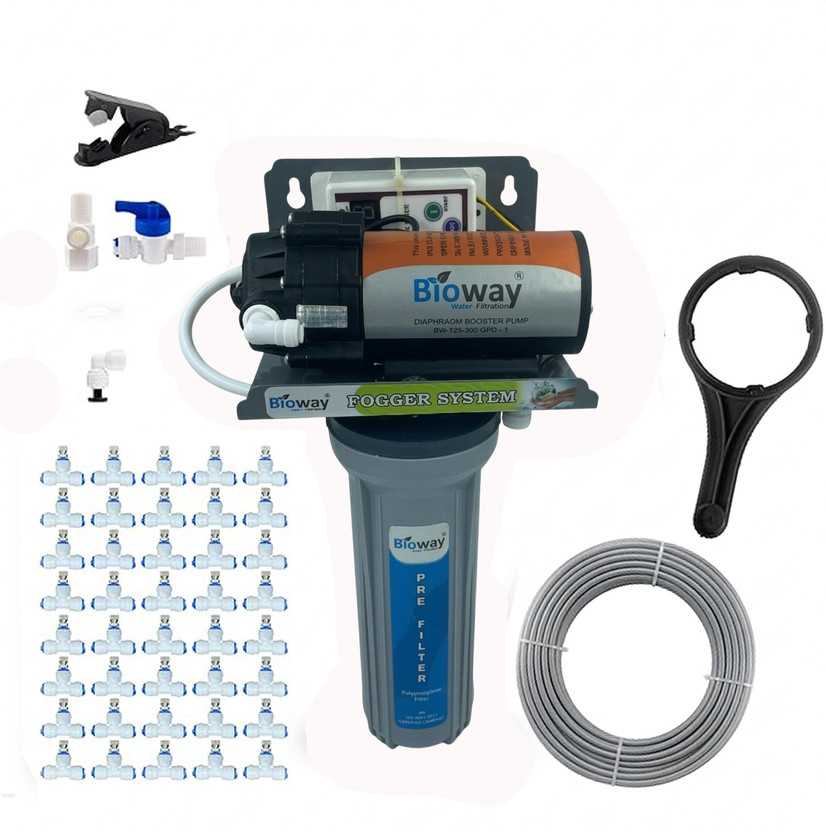 bioway Fogger Kit for Dairy, Poultry & Animal Farm with 40 Nozzles 2.5 L Hand Held Sprayer(Pack of 1)