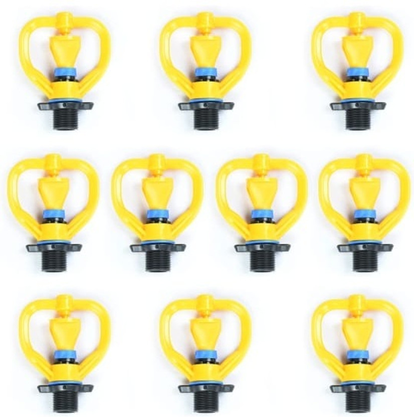 FARMKING Butterfly micro Sprinkler pack of 10 pcs 10.4 L Hose-end Sprayer