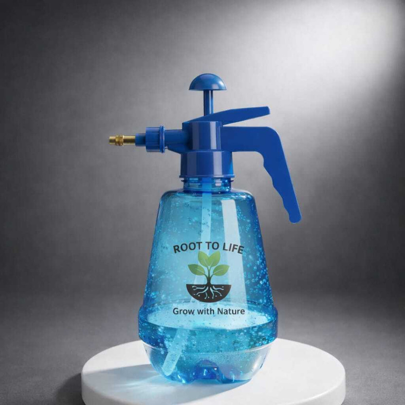 ROOT TO LIFE TRANSPARENT_BLUE 1.5 L Tank Sprayer(Pack of 1)