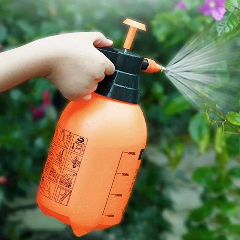 omkar 2 L Plastic Garden Pump Pressure Sprayer, Lawn Pestside Sprinkler, water Mister 2 L Tank Sprayer(Pack of 1)