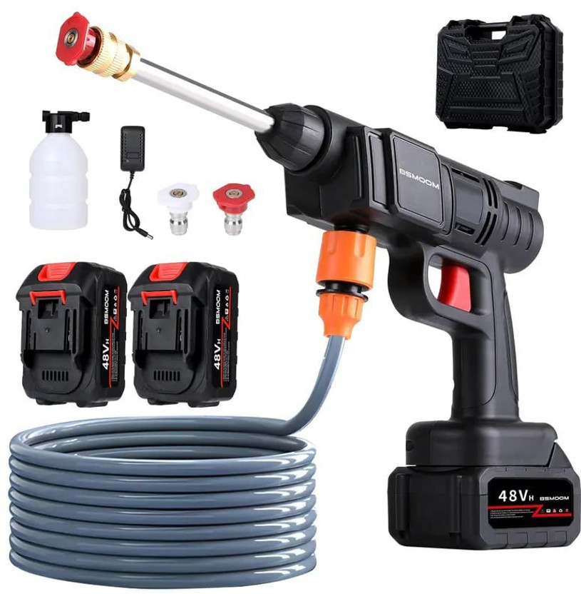 Windwarrior High Pressure Gun Cordless Portable Wireless Pressure Washer Gun 48V 4 L Tank Sprayer(Pack of 1)