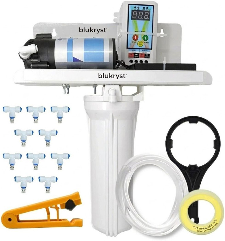 blukryst Fogger Kit for Dairy & Poultry with 10 Nozzles & 100 GPD 2.5 L Hand Held Sprayer(Pack of 16)