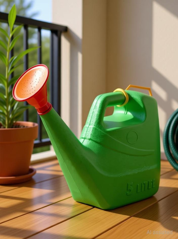 ROOT TO LIFE GARDEN WATERING CAN FOR PLANTS WITH HIGH GRADE PLASTIC | HAZARA – 5 L Tank Sprayer(Pack of 1)