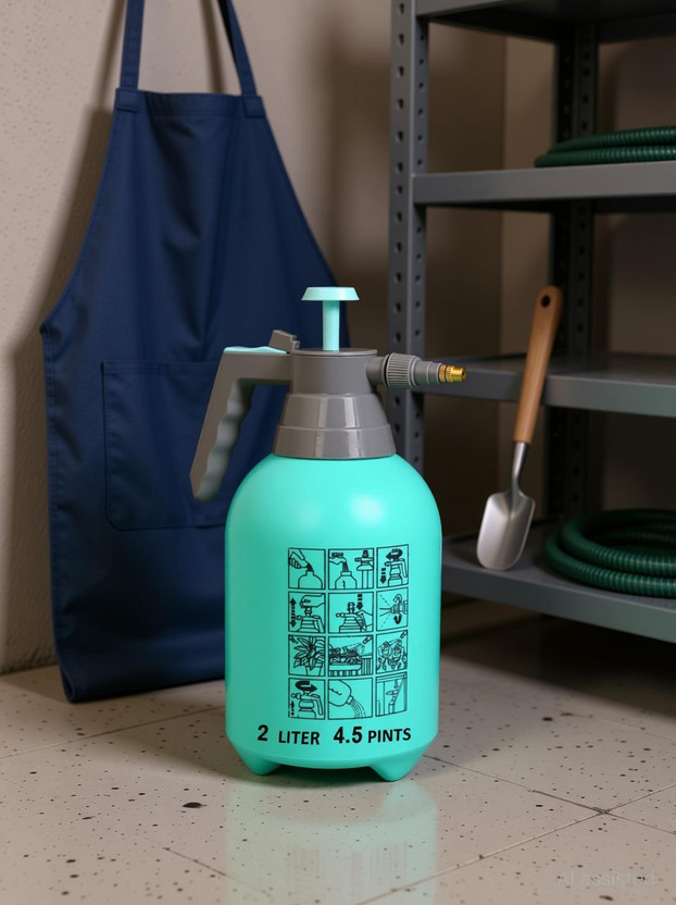 Udghosh Creation Pressure Spray Pump (2L) | Gardening Water Pump Sprayer 2 L Hand Held Sprayer