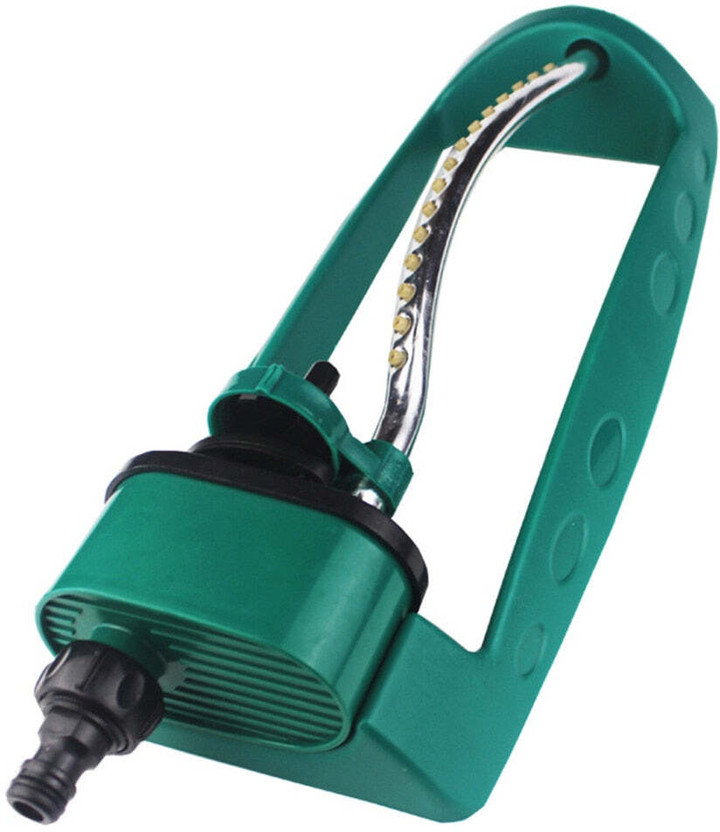 swabs Lawn Garden Sprinkler 15 Holes Adjustable Alloy Watering Sprinkler 0 L Tank Sprayer(Pack of 1)