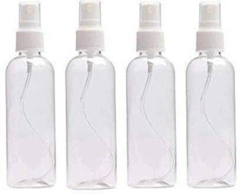madhu store Spray Bottle for Toners, Rose Waters, Perfumes, Hand Sanitizers, etc.|| Cute Spray Bottle to Keep it in Your Purse or Travel Bag [SET OF 4} 0.5 L Hand Held Sprayer(Pack of 4)