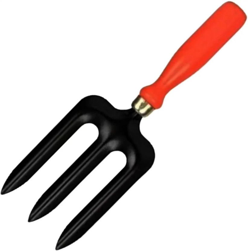 SKS AGRICO Garden Hand Fork for Weeding & Soil Turning | Durable Metal Tool Garden Tool Kit(1 Tools)