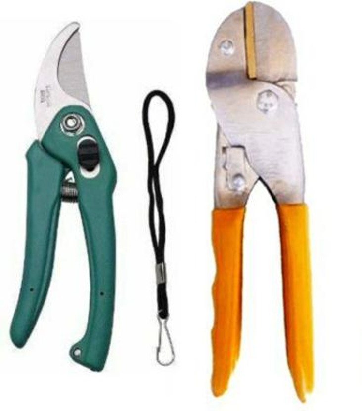 Ravel Ravel Pruning Secateur Flower and Leaf Cutter for Potted Plant Garden Tool Kit(2 Tools) - Flipkart Deal