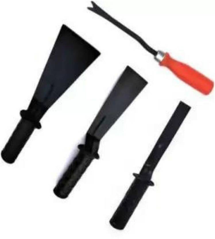 SYCAMORE Gardening Khurpi Set of 4 With Hand Weeder Garden Tool Kit