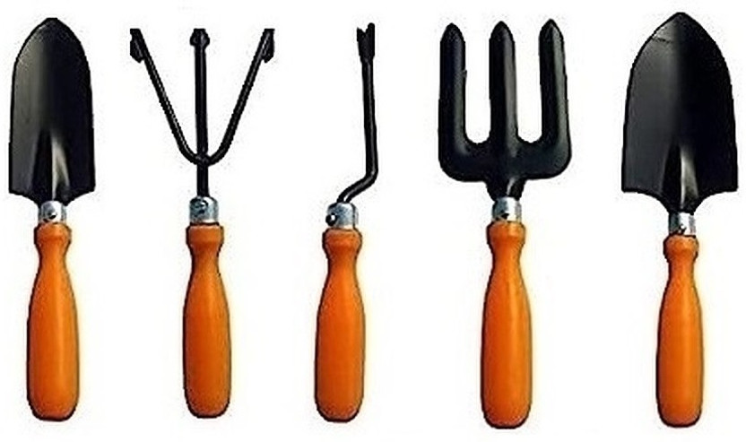 Advi ORANGETOOL_05 Garden Tool Kit(5 Tools)