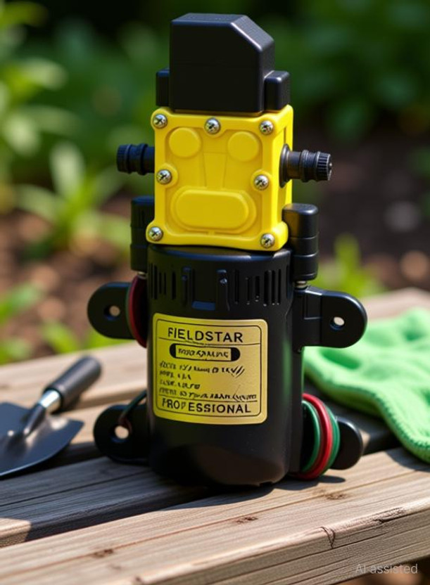 Fieldstar Heavy Duty Sprayer Pump dc 12V + 12v Adapter Garden Tool Kit(1 Tools)