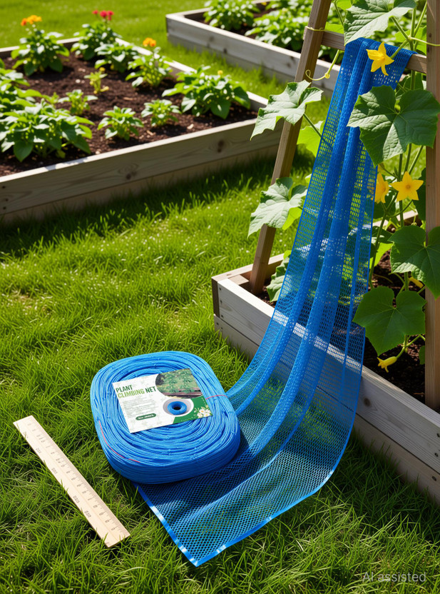 Sub Enterprises Heavy-Duty Plant Climbing Net & 8Ft x 40Ft Creeper Support Gardening Net Garden Tool Kit(1 Tools)