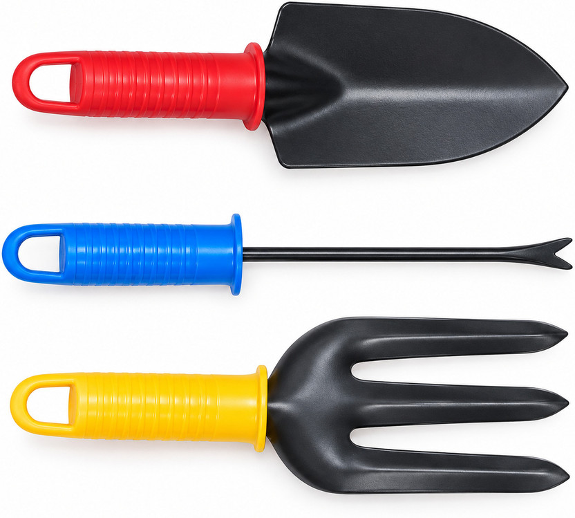 TWENOZ Gardening tools kit set 3 Multicolor Tools Garden Tool Kit(3 Tools)